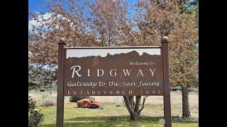 Ridgway CO walking tour 4K [upl. by Lednar]