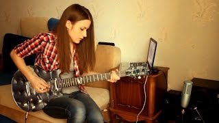 Slash  Anastasia guitar cover by Marina Andrienko [upl. by Irrep]