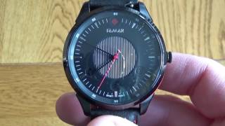 Famar Activity Tracking Smart Watch Review [upl. by Tolliver739]