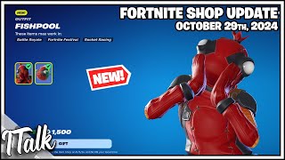 NEW FISHPOOL SKIN Fortnite Item Shop October 29th 2024 Fortnite Chapter 5 [upl. by Nydnarb]