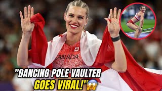 Pole Vaulters Dance Celebration Goes Viral After Winning Bronze Medal 😱 [upl. by Ilwain534]