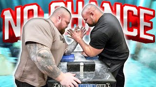 BRIAN SHAW SIZES UP EDDIE HALL [upl. by Ahserak91]