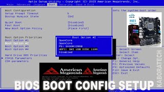 American Megatrends Bios Motherboard Setup [upl. by Koffler]