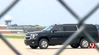 Vice Presidential Candidate JD Vance Arrives in Oklahoma City [upl. by Brozak]