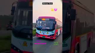 Olectra E Bus On Road shorts shortvideo viralvideo [upl. by Marielle]