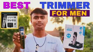 Best Trimmer for Men 2025  Vega 9 in 1 Grooming Kit Unboxing and Review [upl. by Lindahl72]