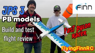 E2k JPS 3 pylon racer from PB Modelsbuild and review [upl. by Keithley51]