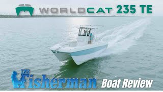 World Cat 235 TE Boat Review  The Fisherman Magazine [upl. by Margeaux]