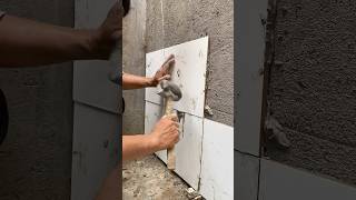 wall cladding shorts construction building xaydung khuontv [upl. by Ahset]