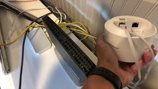 Google Wifi Unboxing Replacing Frontier FIOS Ethernet Connected Router [upl. by Nomra]