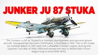 Painting 148 Junker Ju 87 Stuka from Hasegawa SCALE MODEL [upl. by Driskill]