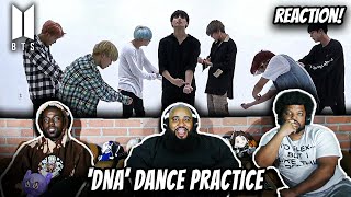 Reacting to BTS 방탄소년단 DNA Dance Practice [upl. by Illac965]