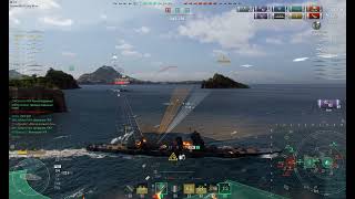 WOWS Yoshino secondary build fun [upl. by Epoh]