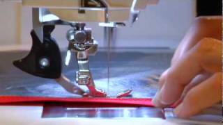 821 BERNINA 830 sewing machine video instructions Dual feed top and bottom feed [upl. by Tasiana]