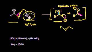 Enolate formation from aldehydes  Alpha Carbon Chemistry  Organic chemistry  Khan Academy [upl. by Anerdna]