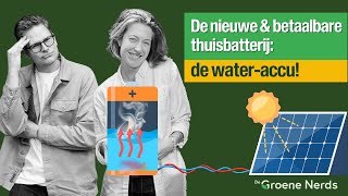 WATERACCU 🔋 De nieuwe amp betaalbare thuisbatterij [upl. by Goetz]