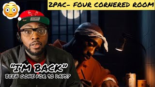 NEW 2023  2Pac  Four Cornered Room AI Voice Conversion Reaction 🔥🔥 [upl. by Nylkaj]