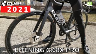 NEW CubeBikesfr LITENING C68X PRO Carbon présentation complète vélo de route [upl. by Relyhs162]