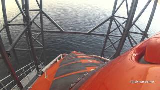 The first official populated dive on lifeboat FF1200 [upl. by Cornel]