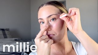 Puffy Under Eye Bags  Facial Cupping Follow Along Tutorial [upl. by Syhr]