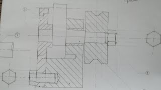 Engineering Drawing N3Assembly Drawing Part 3️⃣ [upl. by Eadnus247]