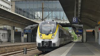 Bahnbetrieb in Heidelberg Hbf [upl. by Asetal]