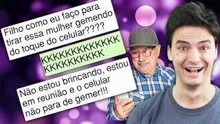 O DIA EM QUE UM PAI ENTROU NO WHATSAPP 10 [upl. by Nyrem]