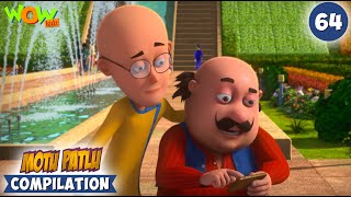 Motu Patlu Season 13  Compilation 64  Motu Patlu New  Cartoons For Kids  spot [upl. by Gershon]