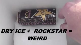 Rockstar and DRY ICE  Strange sounds [upl. by Amity]