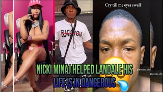 Nicki Minaj offered to help landale because his life is in dangerous Must watch [upl. by Burch]