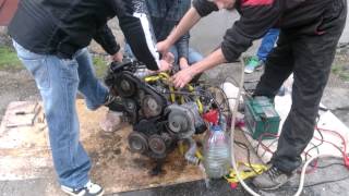 16 TD  Golf Mk II  Engine start [upl. by Nations]