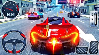 Impossible Car Stunts Driving  Sport Car Racing Simulator 2021  Android GamePlay [upl. by Wallache]