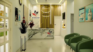 skin care clinic interior design  DR KHOLOUD HOSPITAL [upl. by Filmer460]