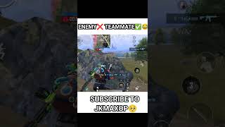 ENEMY❌ TEAMMATE ✅😂 bgmi vairal ytshorts pubg mobile [upl. by Elrae303]