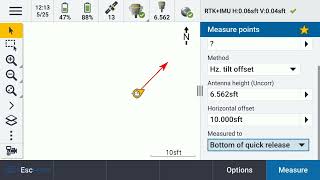 CanLearn Trimble R12i Horizontal Tilt Offset [upl. by Clein]