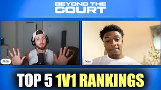 NAS RANKS TOP 5 1v1 Players On YouTube Talks Devinthelab 1v1 and Nas vs Skoob [upl. by Htennaj]