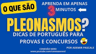 PLEONASMO Aprenda o que é Pleonasmo Confira vários exemplos [upl. by Adnirb]