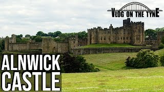 Alnwick Castle Hogwarts amp Downton Abbey filming location  Vlog on the Tyne [upl. by Treblig653]