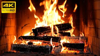 🔥 Fireplace Ambiance Cozy Glow of Burning Logs to Set the Perfect Christmas Mood [upl. by Kcirddec66]