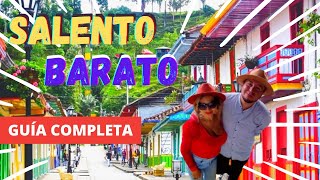 SALENTO QUINDIO BARATO ‼️COSTOS‼️ ✅GUIA COMPLETA Viaje por el EJE CAFETERO☕ Parte 1 [upl. by Curr]