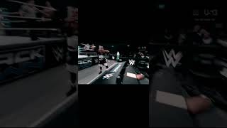 Dawkins sends Alex Shelley FLYING over the announce table 🤯 WWE smackdown alexshelley [upl. by Airotnes]