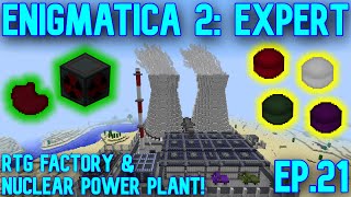 Farming RTGs In My Nuclear Power Plant  Minecraft E2E ep21 [upl. by Arihsat116]