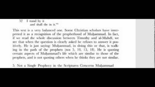 Church of the East Patriarch Timothy I vs Sunni Muslim Caliph AlMahdi Concerning Muhammed [upl. by Dale]