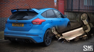 My Focus RS Now Has a Mountune Exhaust System [upl. by Araic]