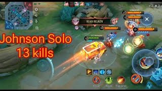 3 am Johnson gameplay😅  Mobile legends  Vistal mlbb [upl. by Notnelc]