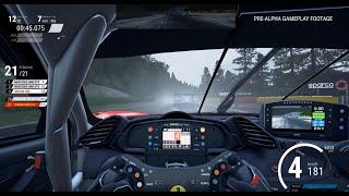 Assetto Corsa Competizione  E3 Tech Demo Gameplay  Wet race [upl. by Nat]