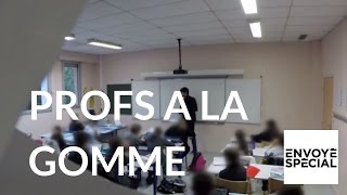 Envoyé spécial Prof à la gomme  3 novembre 2016 France 2 [upl. by Samy]