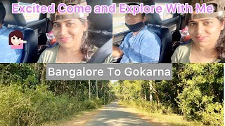 Bangalore to Gokarna Day1 By Road  Whitefield  Tumkur  ChitraDurga  Davanagere   Maruti Swift [upl. by Saraann]