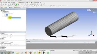 Ansys 14 Two phase flow in horizontal pipe [upl. by Alvie798]