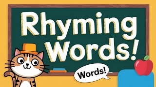 Rhyming WordsRhyming Words For KidsWhat Are Rhyming WordsRhyming Words In EnglishLearn Rhyming w [upl. by Aneetsirk]